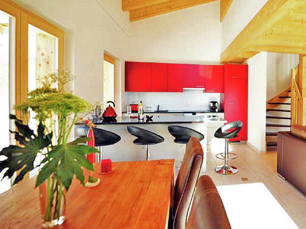 Mountain-View Chalet In Heremence With Terrace Exterior foto