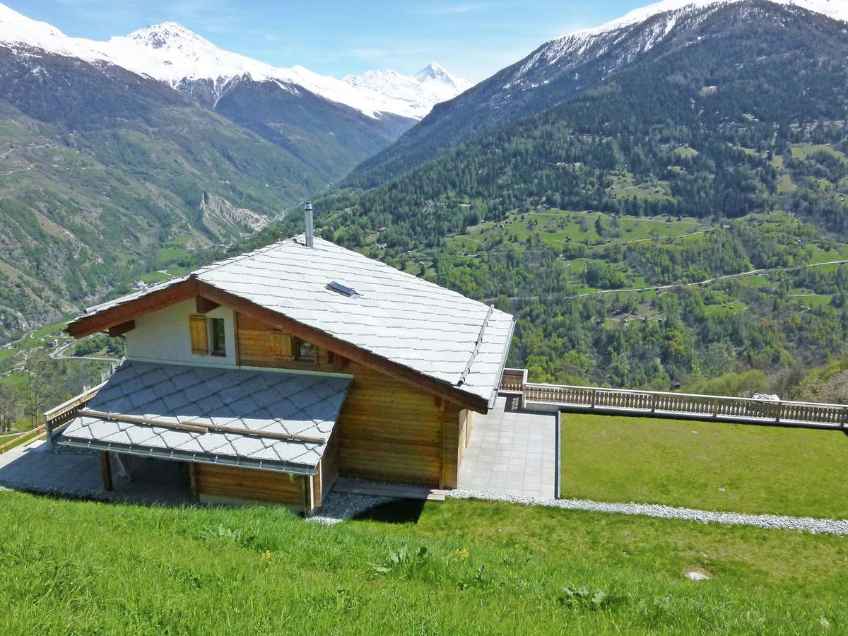 Mountain-View Chalet In Heremence With Terrace Exterior foto